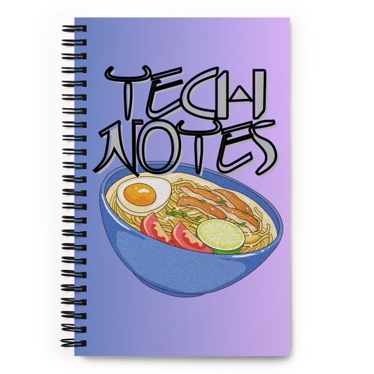Spiral farm-ramen notebook